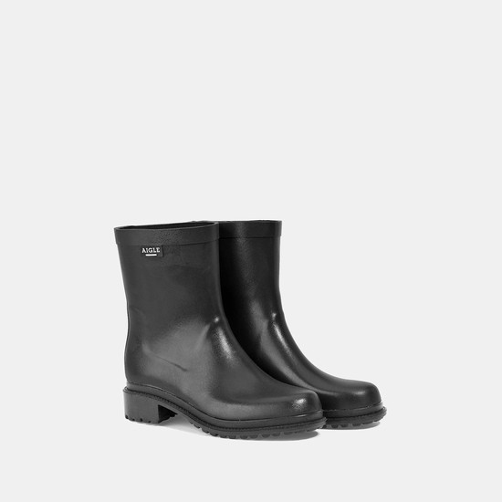 Aigle The Urban Rain Boots Women Black ZA-60275